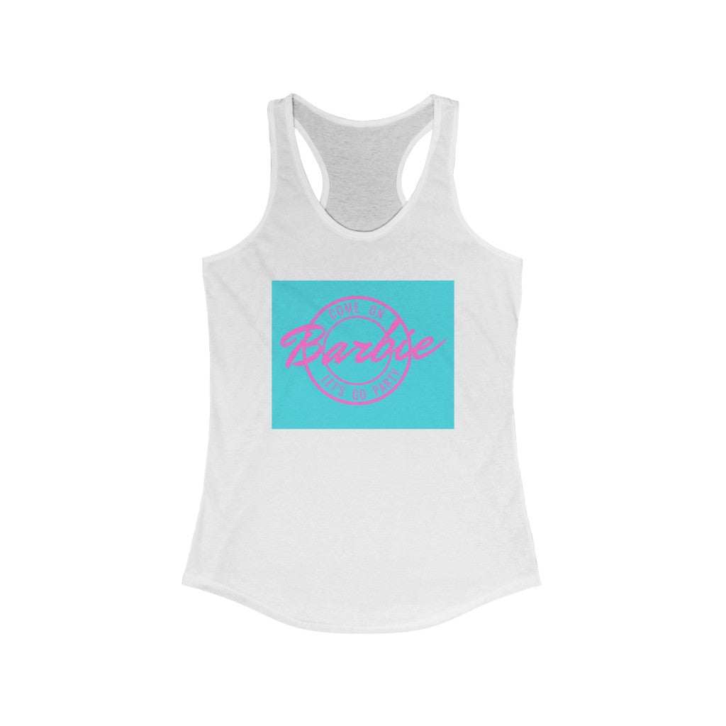 Come On Barbie Let's Go Party Women's Tank