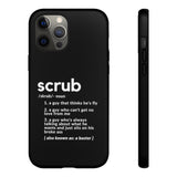 Scrub Definition TLC Inspired Phone Case- Black