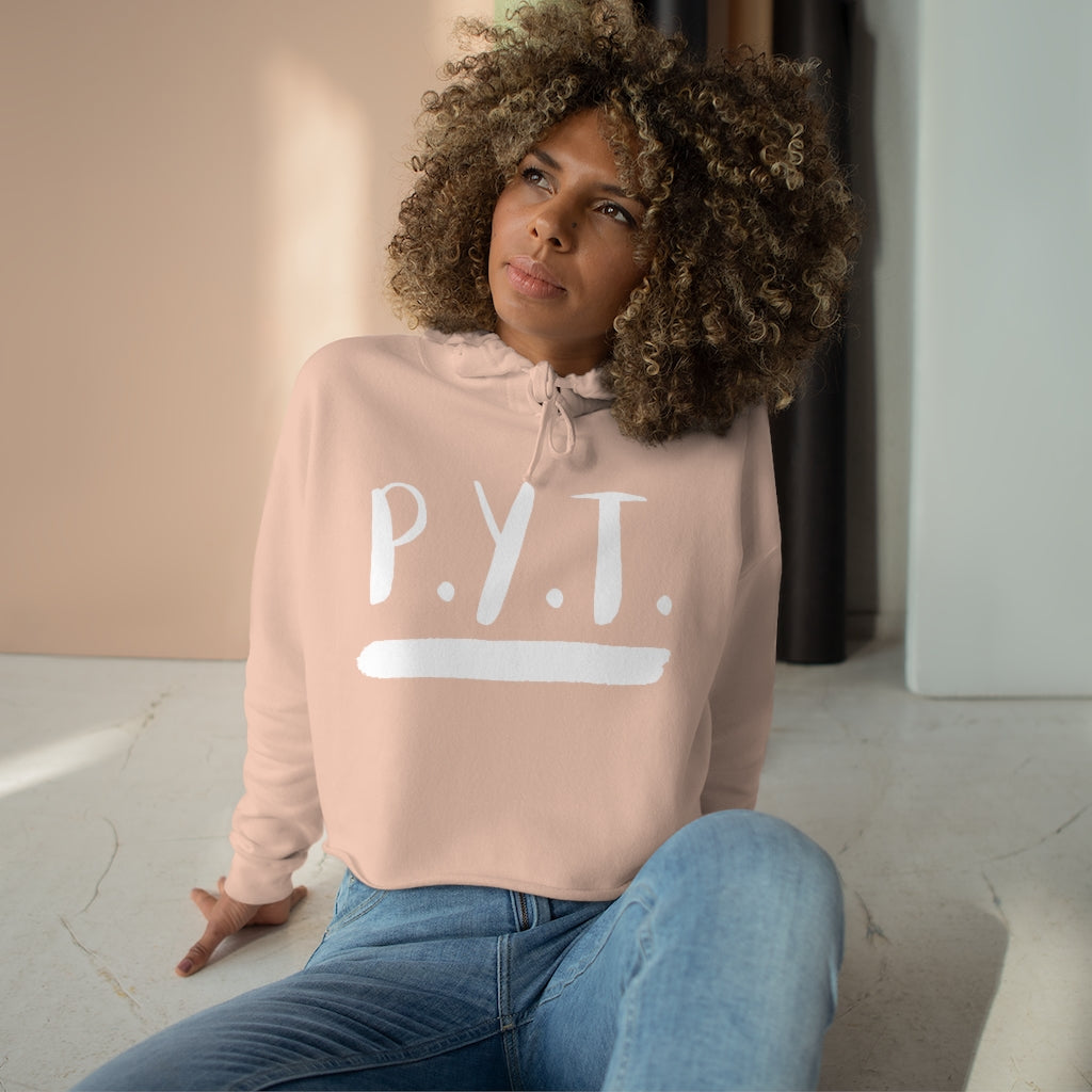 P.Y.T. Michael Jackson Inspired Women's Crop Hoodie