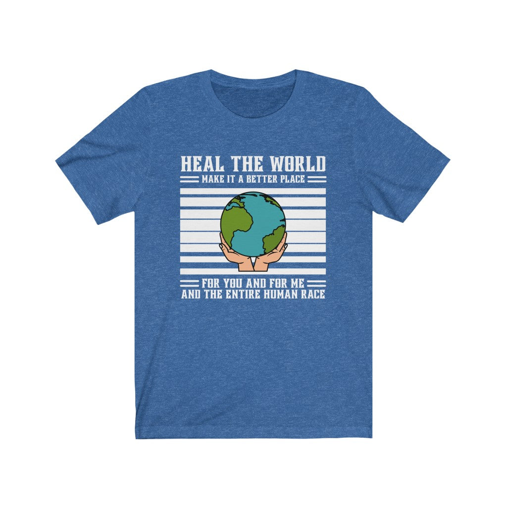 Heal The World Michael Jackson Inspired Unisex Jersey Short Sleeve Tee