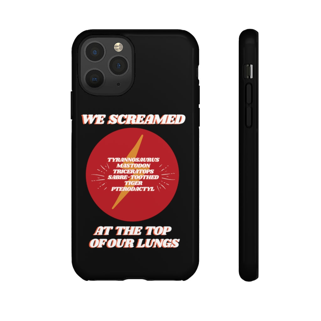 We Screamed Mighty Morphin Power Rangers Inspired Phone Case