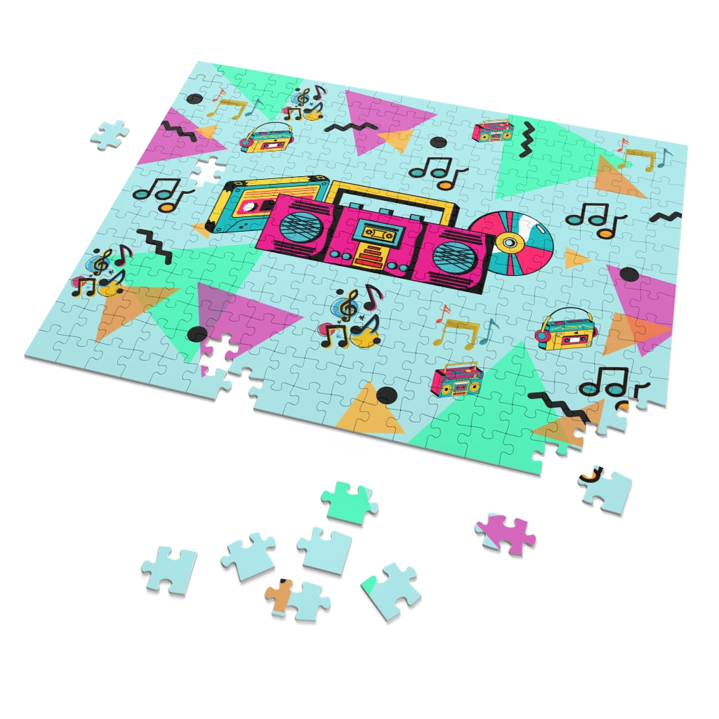 90's Music Clip Art Puzzle
