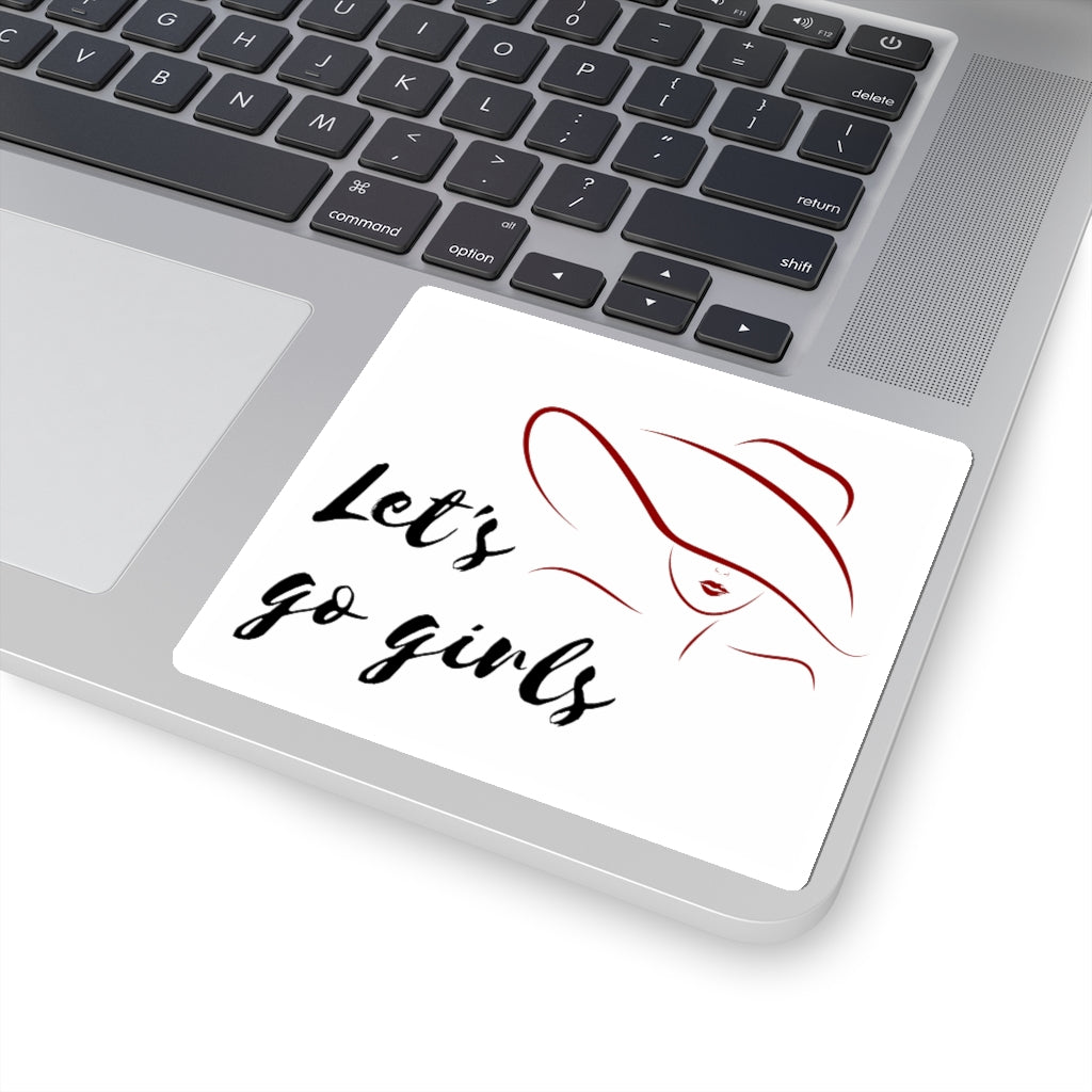 Let's Go Girls Shania Twain Inspired Sticker