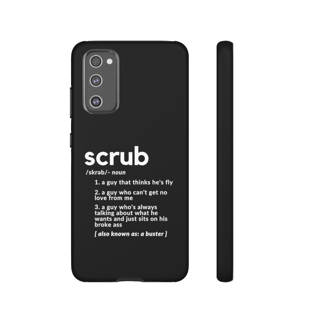 Scrub Definition TLC Inspired Phone Case- Black