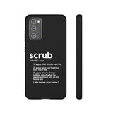 Scrub Definition TLC Inspired Phone Case- Black