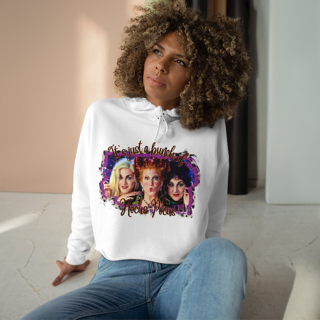 Hocus Pocus Inspired Women's Crop Hoodie