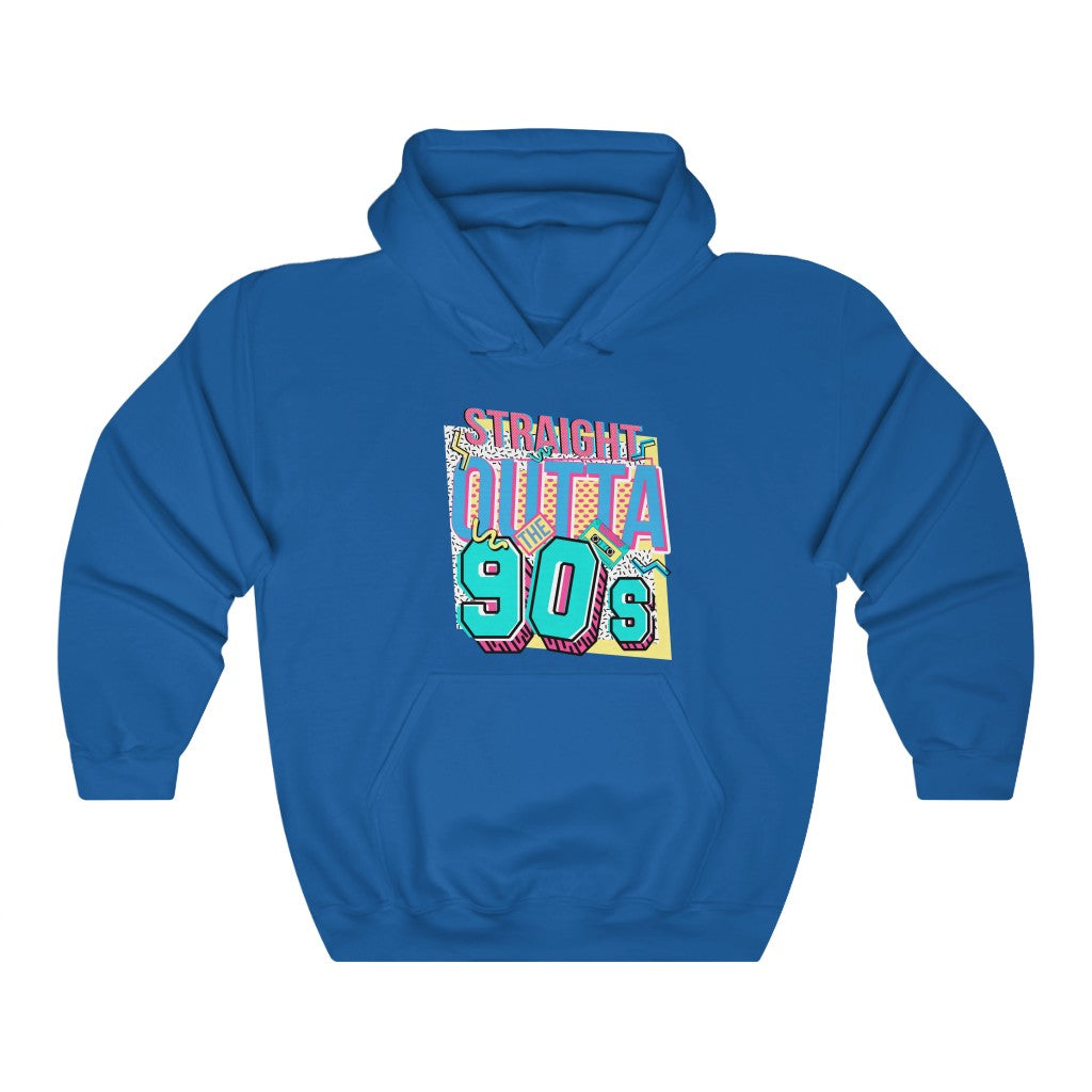 Straight Outta The 90's Unisex Hooded Sweatshirt