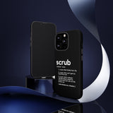Scrub Definition TLC Inspired Phone Case- Black