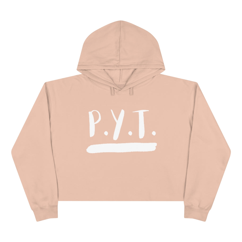 P.Y.T. Michael Jackson Inspired Women's Crop Hoodie