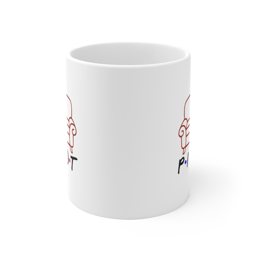 Pivot Friends Couch Inspired Coffee Mug