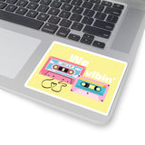 We Vibin' Square Sticker