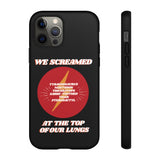 We Screamed Mighty Morphin Power Rangers Inspired Phone Case