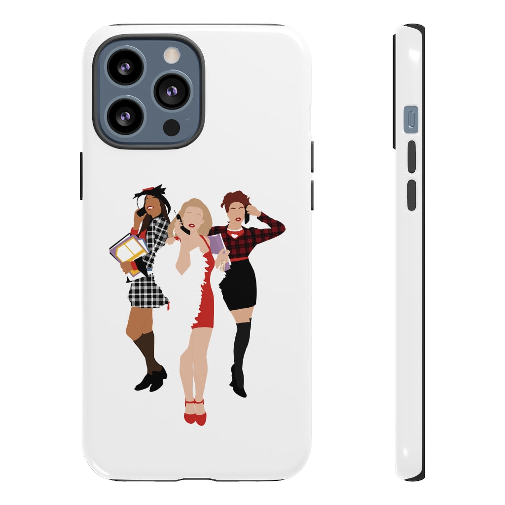 Clueless Inspired Phone Case- White