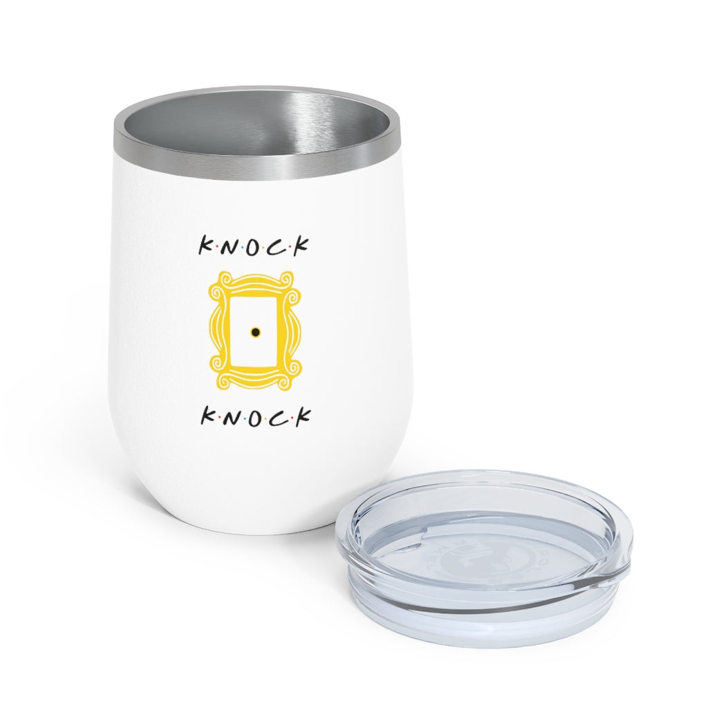 Knock Knock Friends Inspired 12oz Insulated Tumbler
