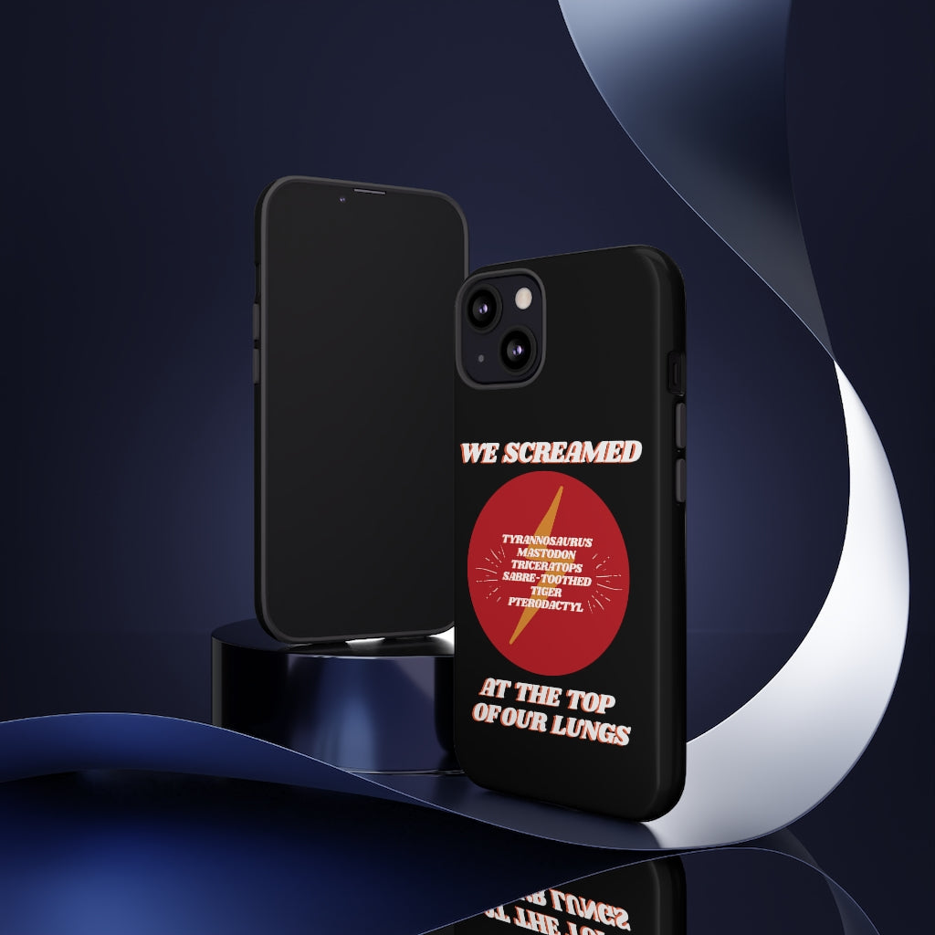 We Screamed Mighty Morphin Power Rangers Inspired Phone Case
