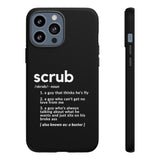 Scrub Definition TLC Inspired Phone Case- Black