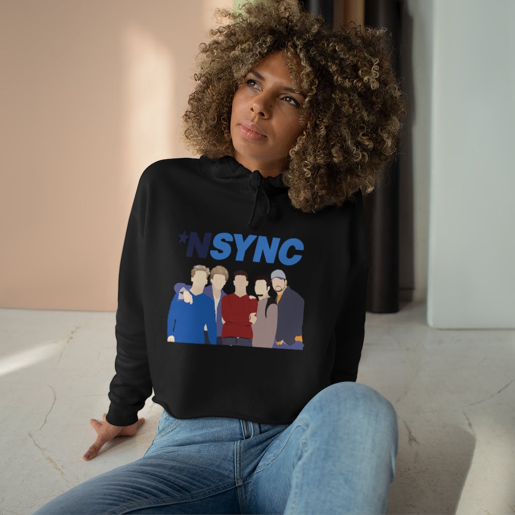 NSYNC Inspired Women's Crop Hoodie