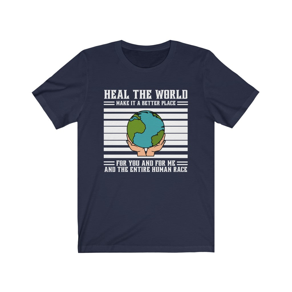 Heal The World Michael Jackson Inspired Unisex Jersey Short Sleeve Tee