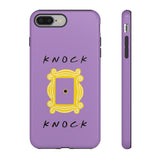 Knock Knock Friends Inspired Phone Case- Purple