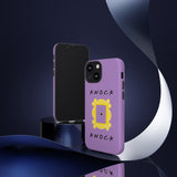 Knock Knock Friends Inspired Phone Case- Purple